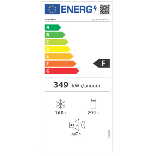 Jääkaappi Hisense RQ563N4SWF1