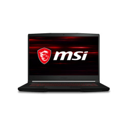 MSI GF63 Thin | Core i5-11400H (6C/12T, 2.7-4.5 Ghz, 12 MB)| Geforce GTX 1650 Max-Q 4GB|8 GB DDR4|256 GB SSD 15.6" FHD 1920x1080 AG IPS 144 Hz| SCA LAYOUT Single RED Color Backlit Gaming Keyboard|Wi-Fi + BT | Windows 11 Pro|Atnaujintas/Renew