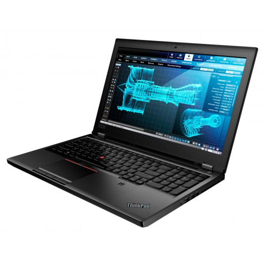 Lenovo ThinkPad P52| Intel Core i7-8850H (6C/12T, 2.6-4.3 GHz, 9MB)| Quadro P2000 4GB | 32 GB DDR4| 256GB SSD M.2 PCIe + 1TB HDD|15.6" (396mm) FHD (1920x1080), anti-glare, LED backlight, WVA, 300 nits|Windows 11 Pro| Atnaujintas/Renew