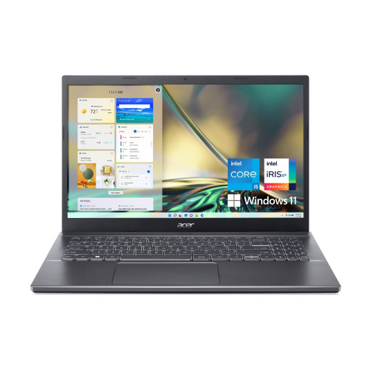 Acer Aspire 5 A515-57 15.6"|Intel Core i7-1255U (10C/12T, 1.2-4.7 GHz, 12MB)|16GB DDR4|1TB SSD|15.6", FHD, 1920 x 1080, IPS, ComfyView, LCD|Wi-Fi + BT 5.1|Windows 11 pro|Updated/ Renew