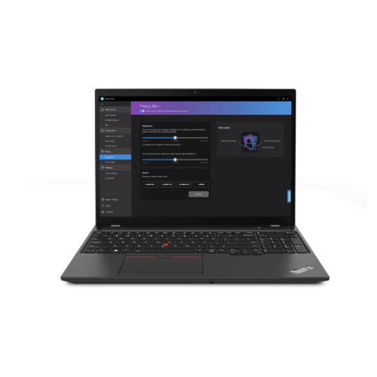 Kannettava tietokone Lenovo ThinkPad T16 Gen 2, AI-Powered Gaming PC, 16 WUXGA, AMD Ryzen 7 PRO, RAM 16GB, 512GB SSD, Windows 11 Pro, Thunder Black 21K7001WMX