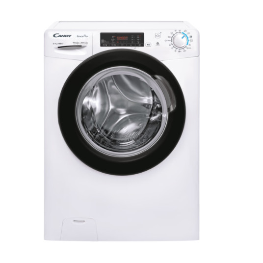 Candy Washing Machine with Dryer | CSHW4645TWB3/1-S | Energy efficiency class C/E | Front loading | Washing capacity 6 kg | 1400 RPM | Depth 45 cm | Width 60 cm | Display | Digit | Drying system | Dry