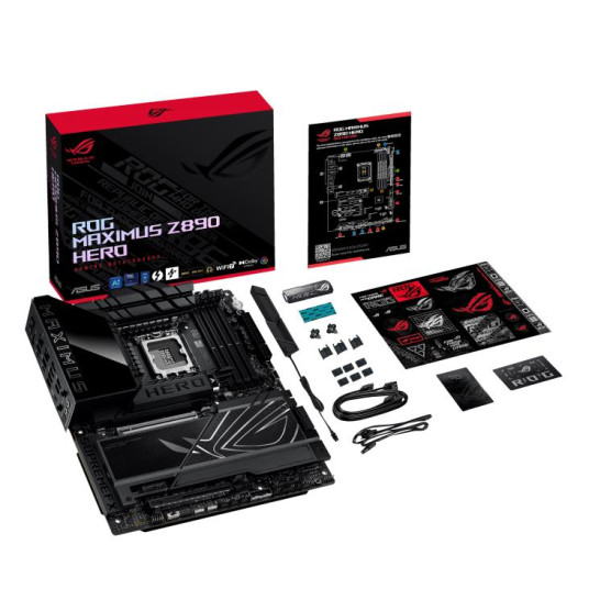 MB Z890 S1851 ATX/ROG MAXIMUS Z890 HERO ASUS MB Z890 S1851 ATX/ROG MAXIMUS Z890 HERO ASUS