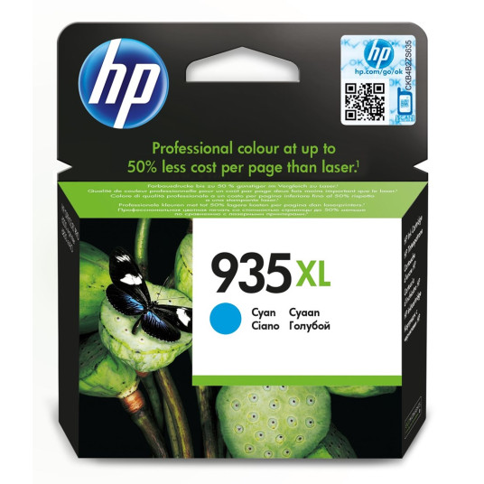 HP 935XL High Yield Cyan alkuperäinen mustekasetti