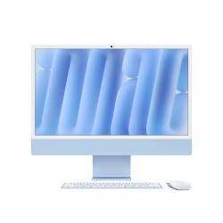 Pöytätietokone Apple iMac 24” 4.5K Retina, Apple M4 10C CPU, 10C GPU/16GB/512GB SSD/Blue/INT MWV33ZE/A