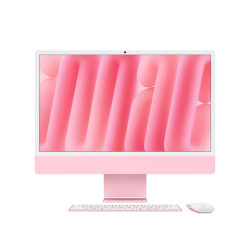 Pöytätietokone Apple iMac 24” 4.5K Retina, Apple M4 8C CPU, 8C GPU/16GB/256GB SSD/Pink/RUS MWUG3RU/A