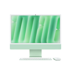 Pöytätietokone Apple iMac 24” 4.5K Retina, Apple M4 10C CPU, 10C GPU/16GB/256GB SSD/Green/SWE MWUY3KS/A