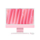 Pöytätietokone Apple iMac 24” 4.5K Retina, Apple M4 10C CPU, 10C GPU/16GB/512GB SSD/Pink/SWE MWV53KS/A