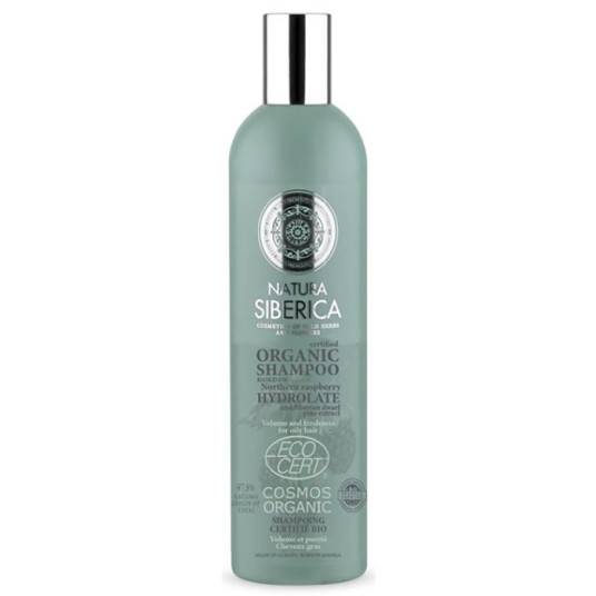 Natura Siberica Certified Organic Shampoo Volyymi ja Tuoreus 400ml