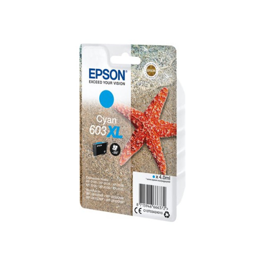 EPSON STARFISH SINGLEPACK CYAN 603XL MUSTE