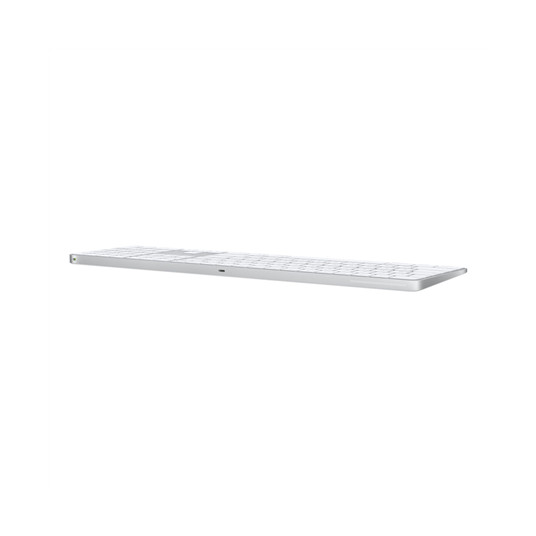 Näppäimistö Magic Keyboard with Touch ID and Numeric Keypad for Mac models with Apple silicon International English White Keys MXK73Z/A