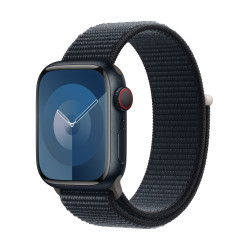 Apple Watch Series 9 GPS + Cellular 41mm Midnight Aluminium Case with Midnight Sport Loop