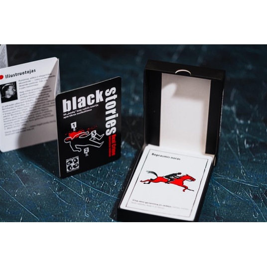Lautapeli BLACK STORIES: REAL CRIME, LT