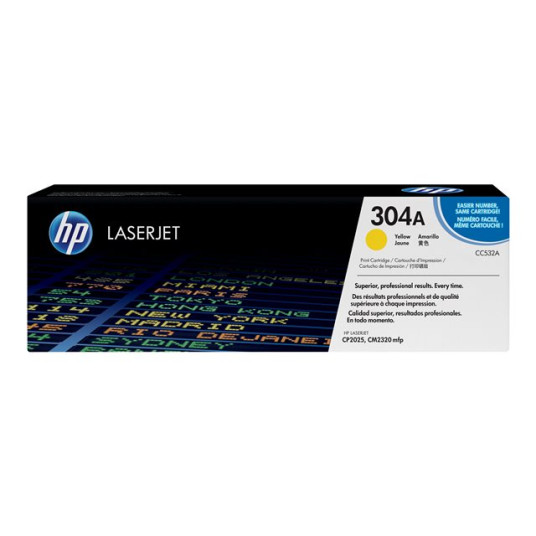 "HP Toner 304A CC532A Geelb"