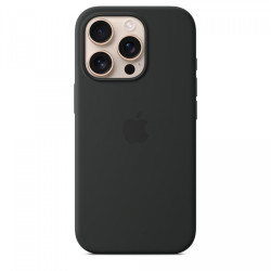 Apple Silicone case with MagSafe for iPhone 16 Pro Black