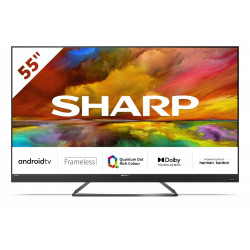 Televisio Sharp 55EQ6EA QLED 55" Smart