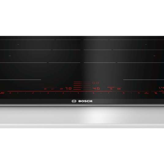 Bosch Serie 8 PXY875DC1E liesi Musta Sisäänrakennettu induktioliesi jaettu alueisiin 4 vyöhykettä