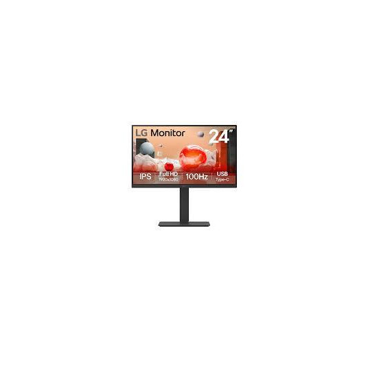 LCD Monitor|LG|23.8"|Business|Panel IPS|1920x1080|16:9|100 Hz|5 ms|Swivel|Pivot|Height adjustable|Tilt|24BA650-B