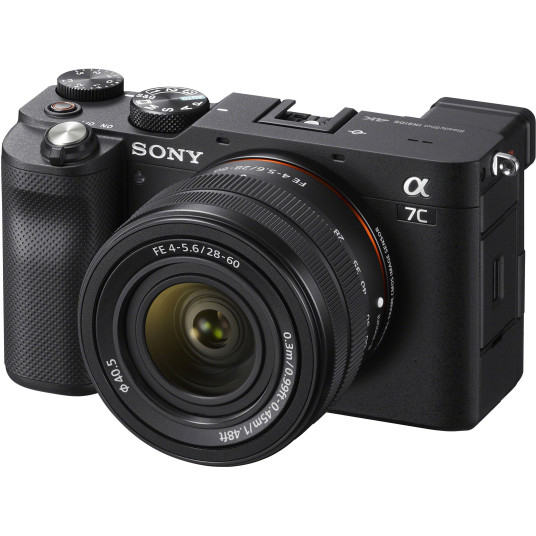 Sony A7C 28-60mm (musta) | (ILCE-7CL/B) | (α7C) | (Alpha 7C)