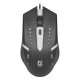Hiiri Defender Hit MB-601 Optical Gaming Mouse Black