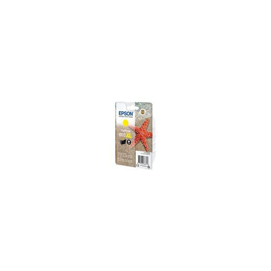 EPSON STARFISH SINGLEPACK KELTAINEN 603XL MUSTE