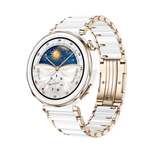 Älykello HUAWEI WATCH GT 5 Pro 42mm White Ceramic / Jana-B29C