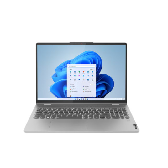 Lenovo | IdeaPad Flex 5 16ABR8 | Arctic Grey | 16 " | IPS | Kosketusnäyttö | WUXGA | 1920 x 1200 pikseliä | Kiiltävä | AMD Ryzen 5 | 7530U | 8 GB | Juotettu LPDDR4x | SSD 512 GB | AMD Radeon Grap