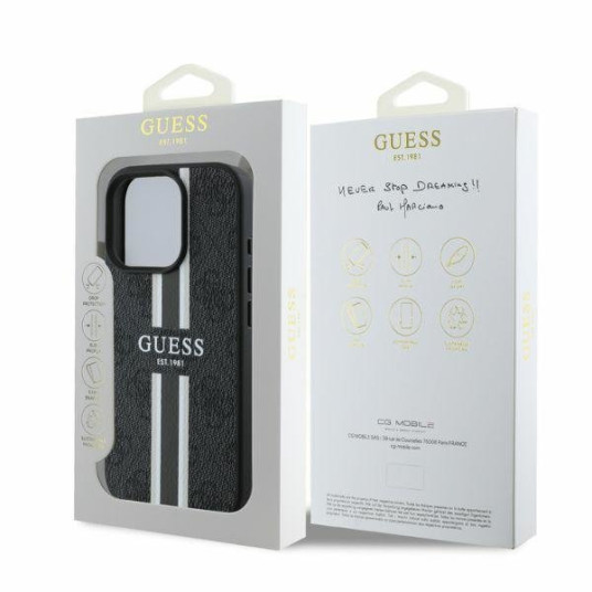 Guess GUHMP16LP4RPSK takakotelo Apple iPhone 16 Pro:lle