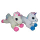 Pehmolelu - 0170 - UNICORN - 2 VÄRIÄ - koko 60 cm.