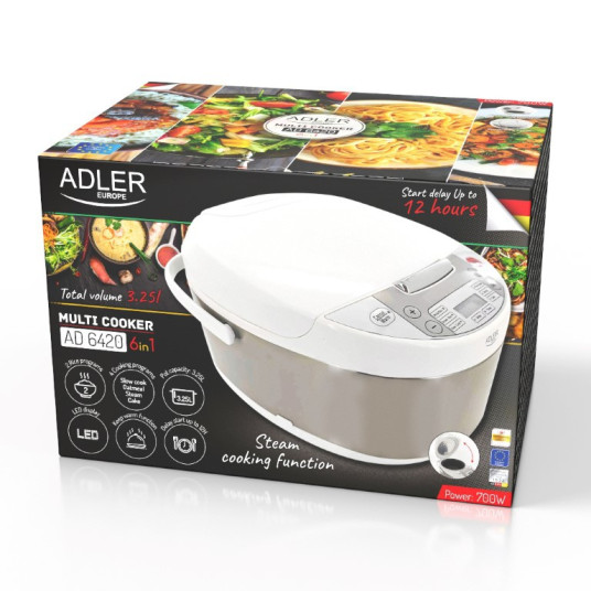 Monitoimipannu ADLER AD-6420 6IN1 3,25 L