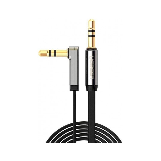 AUX audio cable 2m Black