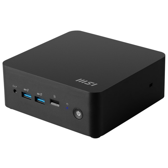 MSI Cubi NUC 1M-003EU i3-100U 8GB SSD512GB Intel UHD Graphics AX211 WiFi 6E Windows 11 Pro Musta