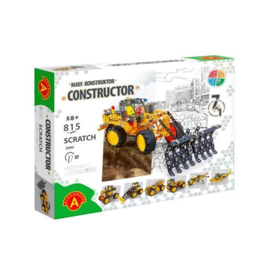 Little Constructor 7in1 SCRATCH 815 pieces 2593 ALEXANDER