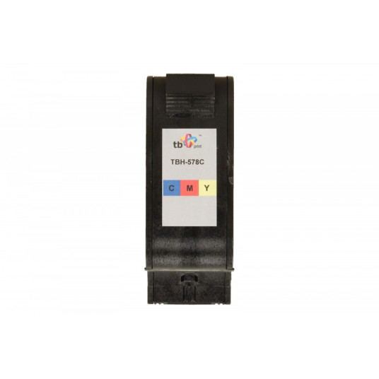 Muste TBH-578C (HP No. 78 - C6578AE) Väri uusiovalmistettu