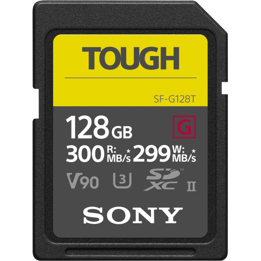 Sony-muistikortti SDXC 128GB G Tough UHS-II U3 V90