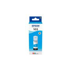 EPSON 103 EcoTank Cyan mustepullo