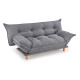 Sohva - Vuodesohva PILLOW, harmaa