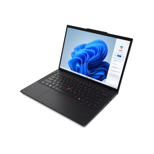 Lenovo ThinkPad T14 Gen 5 14 WUXGA ULT7-155U/16GB/512GB/Intel Graphics/WIN11 Pro/ENG Backlit kbd/Musta/FP/LTE Quectel/SC/3Y Takuu