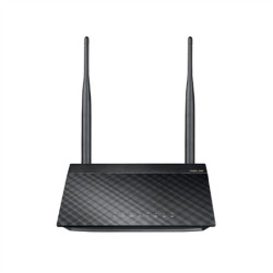 Langattomat verkkolaitteet Asus Router RT-N12E 802.11n, 300 Mbit/s, 10/100 Mbit/s, Ethernet LAN (RJ-45) portit 4, Antennityyppi 2xUlkoinen 5dBi, Toistin/AP