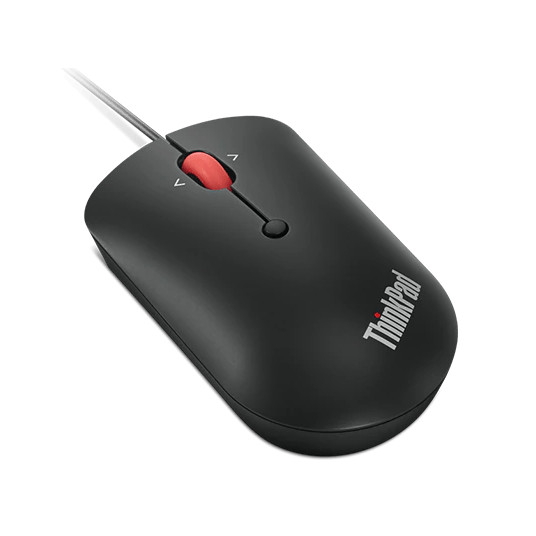 Lenovo ThinkPad USB-C Wired Compact Mouse Raven musta, USB-C