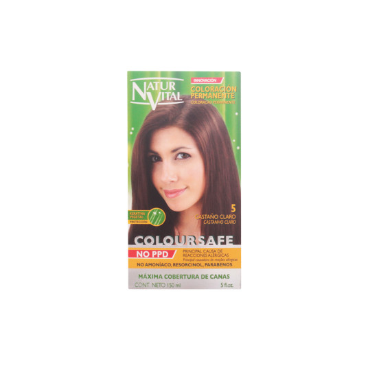 Naturaleza Y Vida Coloursafe Kestoväri 5 Vaaleanruskea 150ml