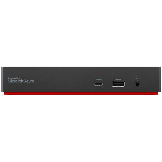 Lenovo ThinkPad Universal Thunderbolt 4 Smart Dock -johto Musta