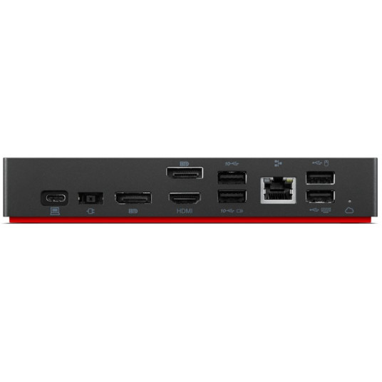 Lenovo ThinkPad Universal USB-C Smart Dock Wired Thunderbolt 4 Musta