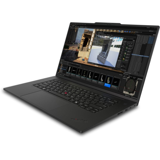 Kannettava tietokone Lenovo ThinkPad P1 Gen 7, 16 WQXGA, Intel Core Ultra 7, RAM 32GB, 1TB SSD, NVIDIA GeForce RTX 4060, Windows 11 Pro, Black 21KV0022PB