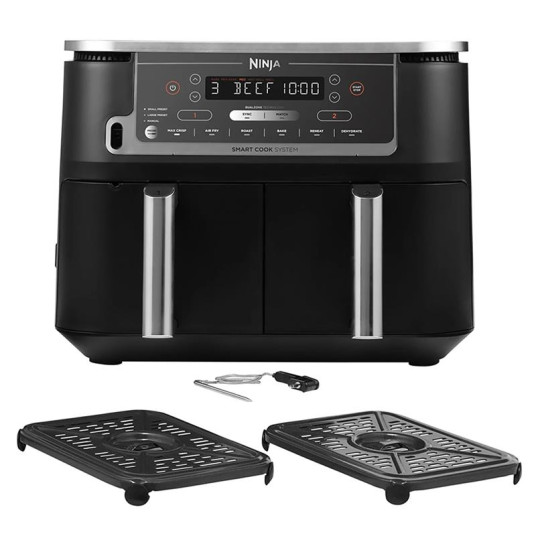 Ninja Foodi MAX Dual Zone Air Fryer with Probe