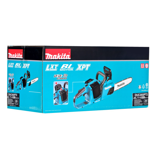 Makita DUC355PT2 moottorisaha Musta, Sininen 18V