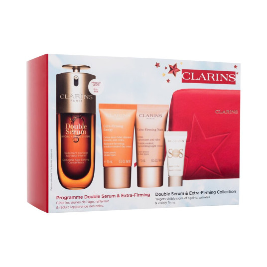 Skin Serum Clarins Double Serum &amp; Extra-Firming Collection, 50ml, Rinkinys