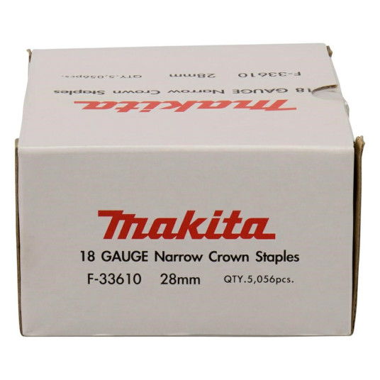 MAKITA STAPLES 18GA 5,7x28mm /5056pcs. GALVANIZED