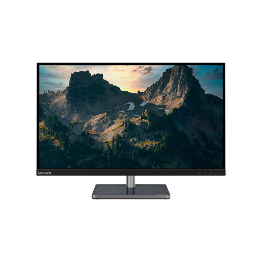 Lenovo L27q-4A 27" QHD IPS 100Hz 350nits AG HDMI DP Cloud Harmaa