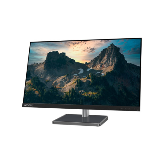 Lenovo L27q-4A 27" QHD IPS 100Hz 350nits AG HDMI DP Cloud Harmaa